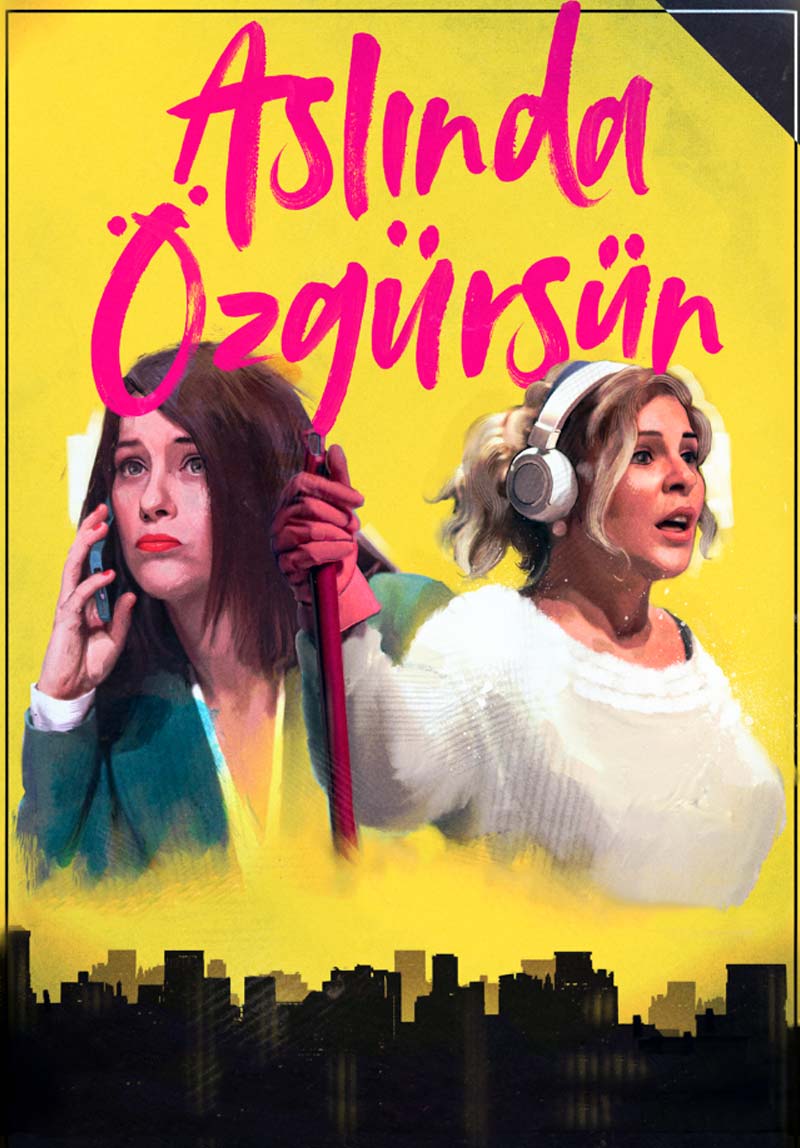 Aslında Özgürsün Poster
