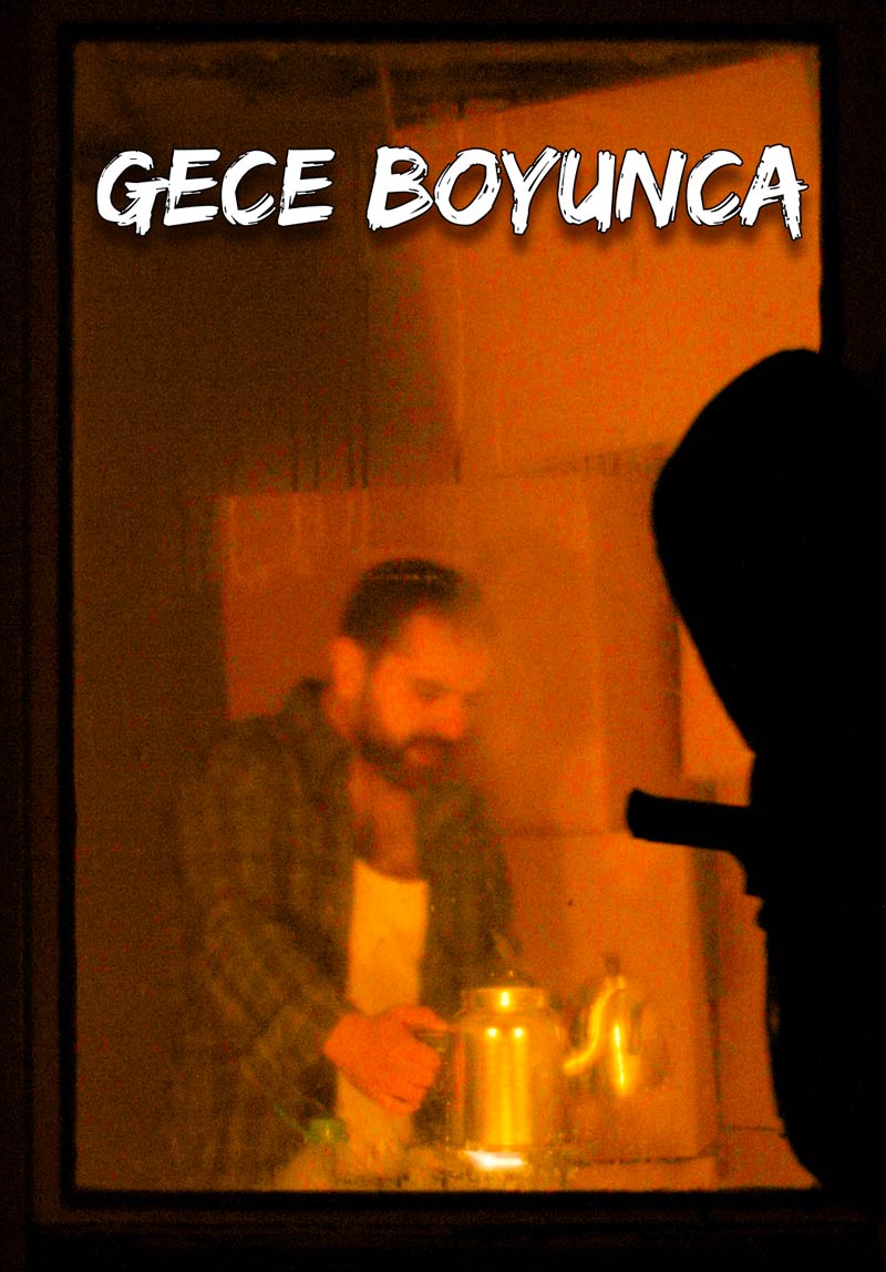 Gece Boyunca Poster
