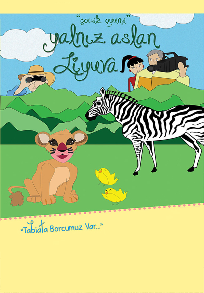 Yalnız Aslan Liyuva Poster